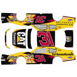 2009 Jeff Burton 1/24th Caterpillar Financial car